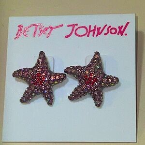 Starfish Betsey Johnson Earrings